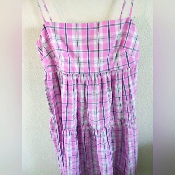 J. CREW Violet Tiered Poplin Sun Dress | 4 - Picture 6 of 11